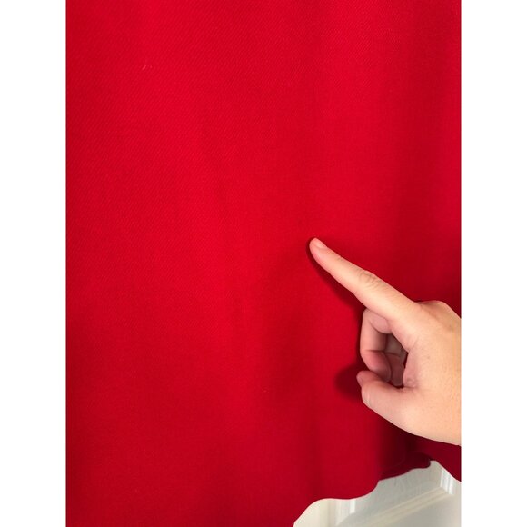 Vintage 100% Pure Wool Red Blazer Jacket Fundamental Things 8P - Picture 9 of 11